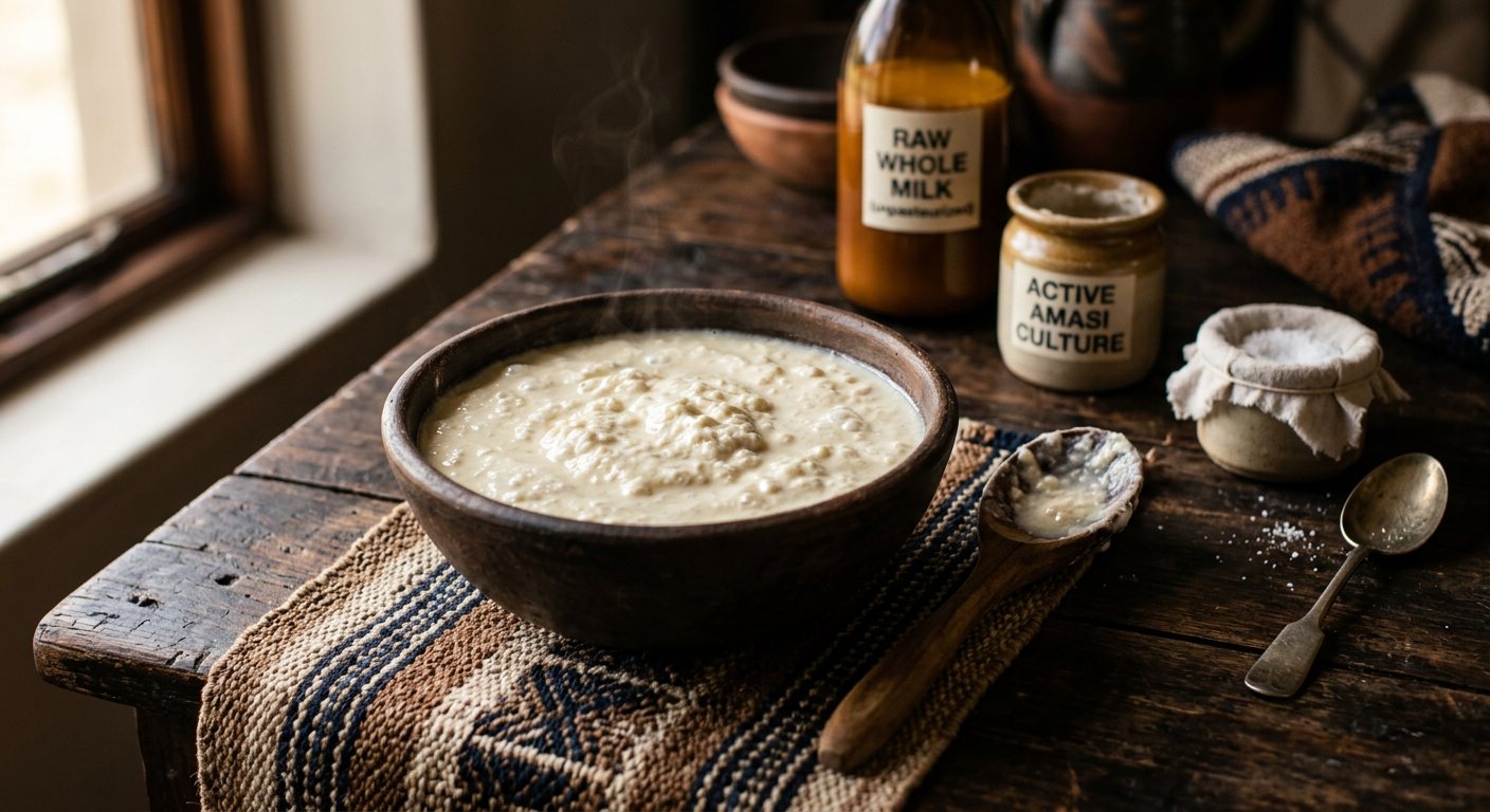 Amasi (Fermented Cultured Milk) — South Africa